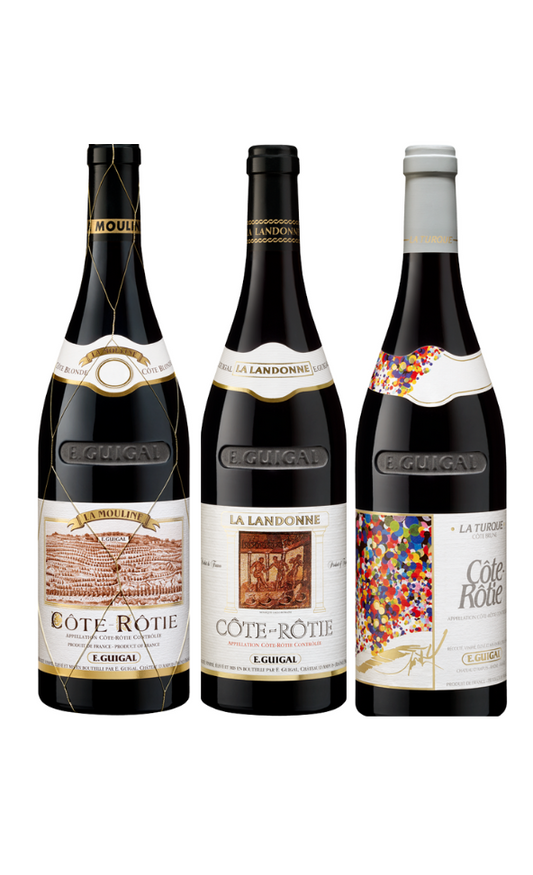 E. Guigal - Trilogie (Mouline 2019, Landonne 2019, Turque 2019)