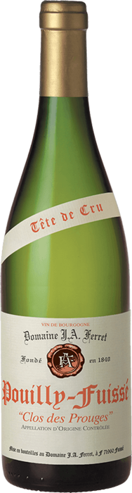 Domaine J.A Ferret - Clos des Prouges 2020 - Pouilly-Fuissé