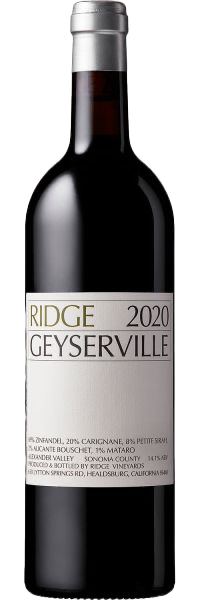 Ridge Vineyards - Geyserville Alexander Valley 2020